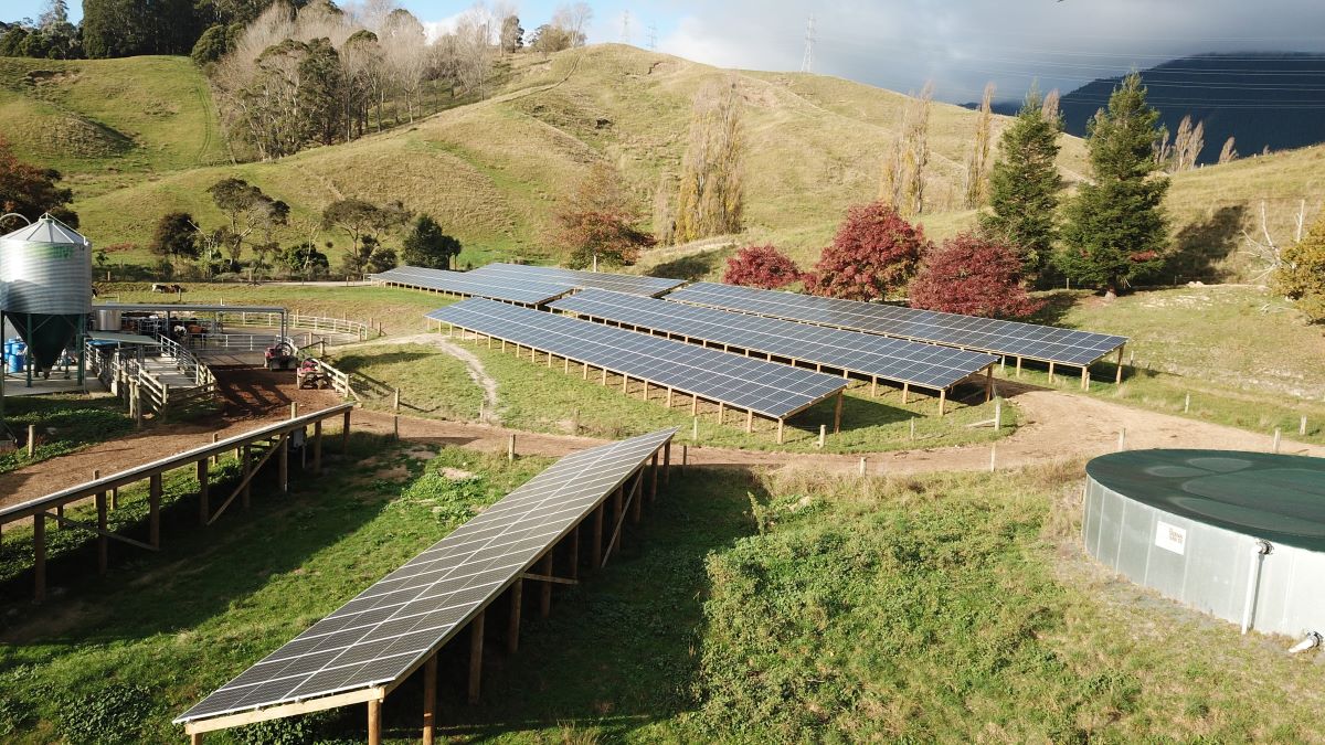 farm solar installation